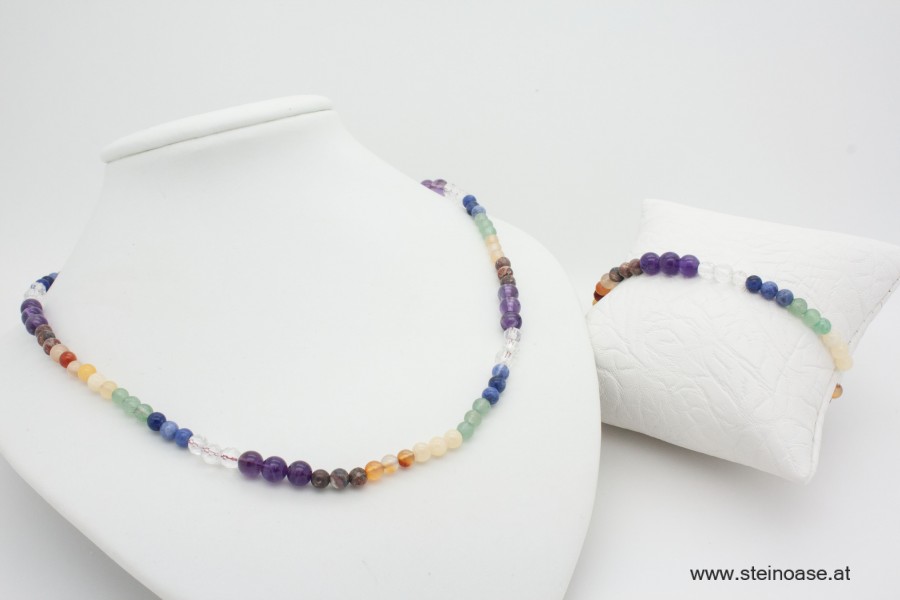 2-teiliges Schmuck-Set 'Chakra'